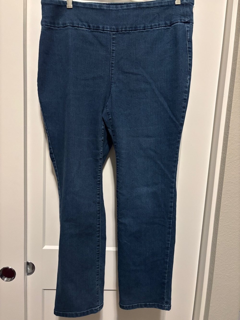 Charter Club Indigo Straight-Leg Pull-On Jeans